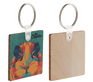 Custom Creative Wooden Key tag